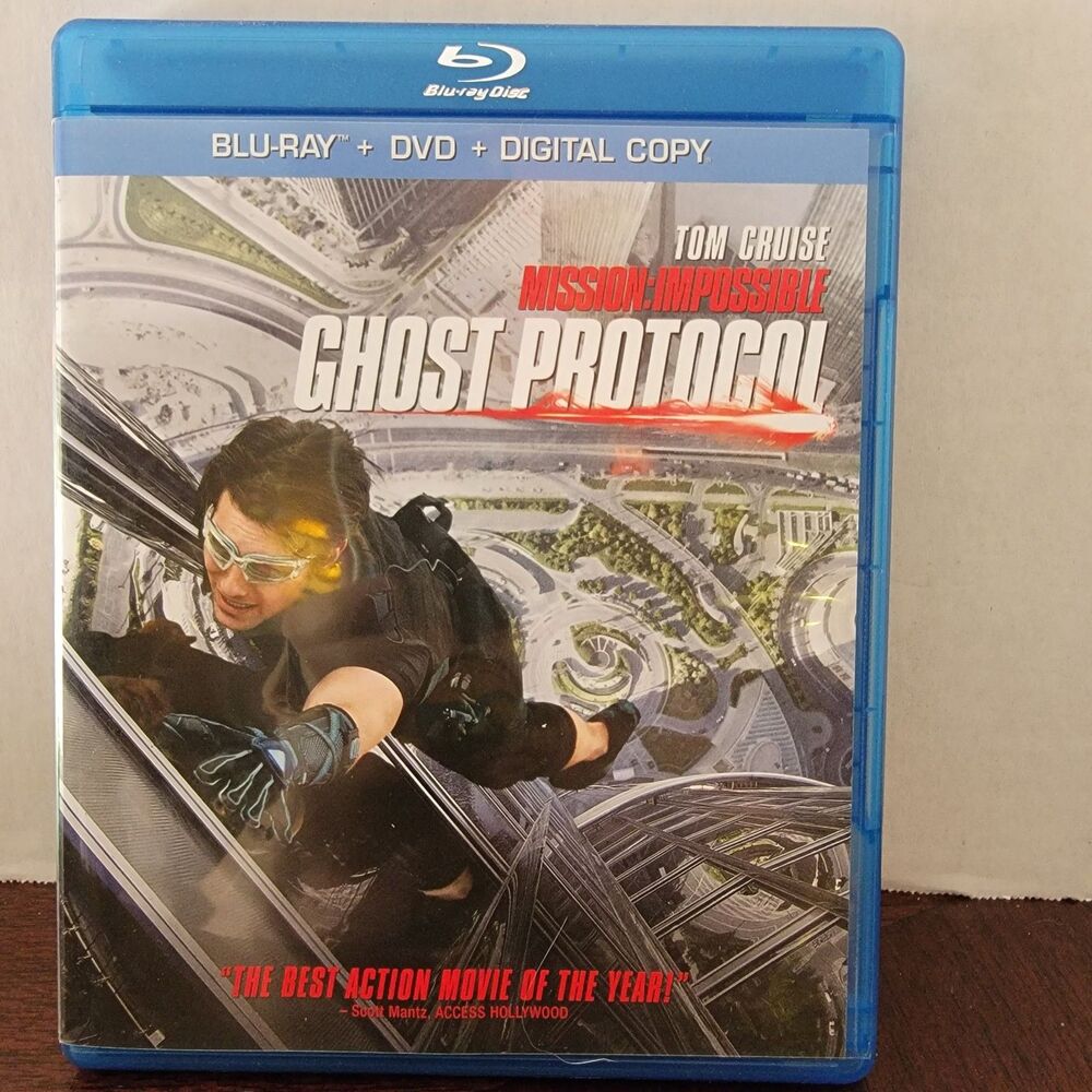 BLU-RAY/DVD Mission: Impossible Ghost Protocol